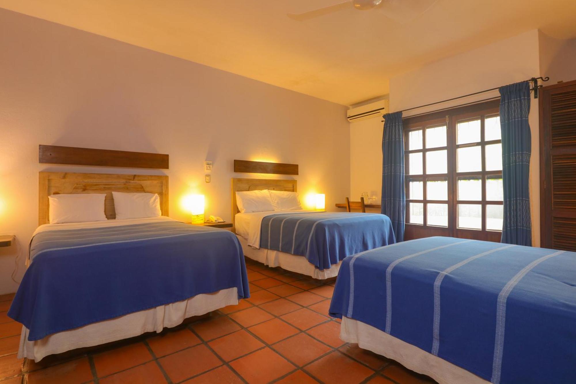 Hotel Santa Fe Пуерто-Ескондідо Номер фото
